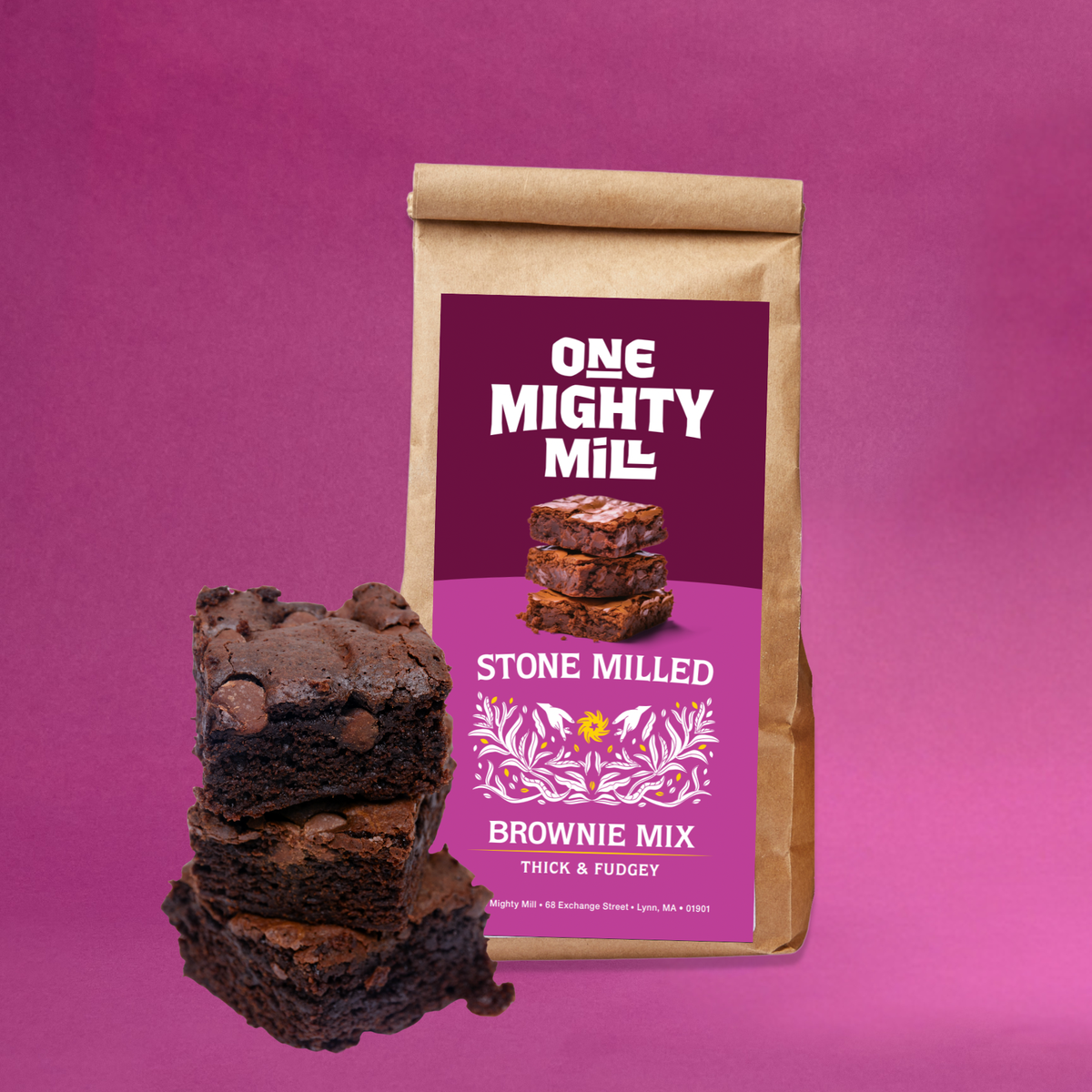 Mighty Brownie Mix – One Mighty Mill