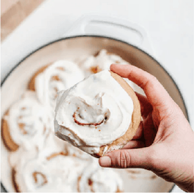 The Easiest Whole-Wheat Cinnamon Rolls (with Maple Greek Yogurt Icing!)
